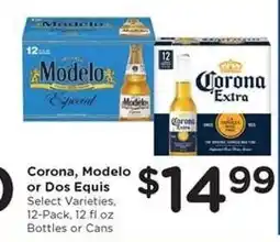 Kroger Corona, Modelo or Dos Equis offer