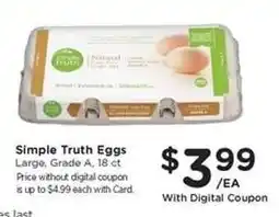 Kroger Simple Truth Eggs offer