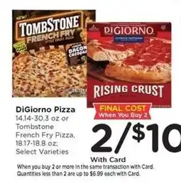 Kroger DiGiorno Pizza offer