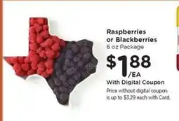 Kroger Raspberries or Blackberries offer