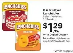 Kroger Oscar Mayer Lunchables offer