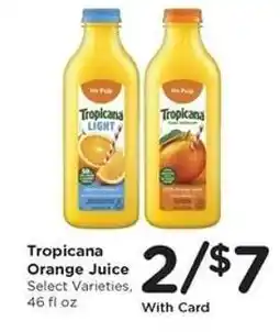 Kroger Tropicana Orange Juice offer