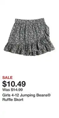 Kohl's Girls 4-12 Jumping Beans Ruffle Skort offer