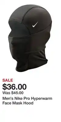 Kohl's Men's Nike Pro Hyperwarm Face Mask Hood offer