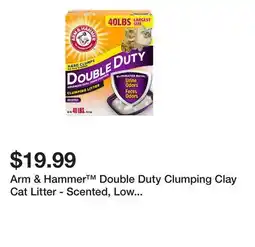 Petsmart Arm & Hammer Double Duty Clumping Clay Cat Litter - Scented, Low Dust, Low Tracking offer