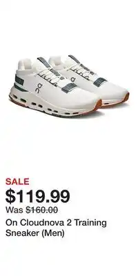 Nordstrom On Cloudnova 2 Training Sneaker (Men) offer