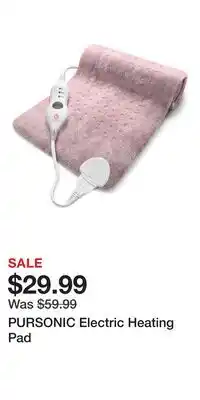 Nordstrom PURSONIC Electric Heating Pad offer
