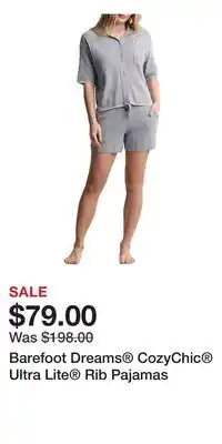 Nordstrom Barefoot Dreams CozyChic Ultra Lite Rib Pajamas offer