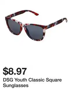 Dick's Sporting Goods DSG Youth Classic Square Sunglasses offer