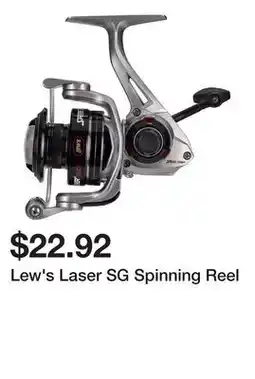 Dick's Sporting Goods Lew's Laser SG Spinning Reel offer