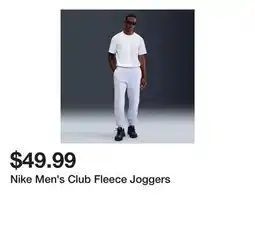 Dick's Sporting Goods Nike Men's Club Fleece Joggers offer