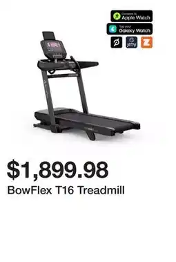 Dick's Sporting Goods BowFlex T16 Treadmill offer