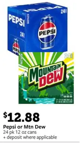 Fareway Pepsi or Mtn Dew offer