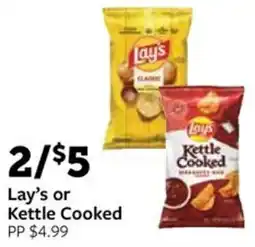 Fareway Lay's or Kettle Cooked offer