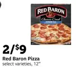 Fareway Red Baron Pizza offer
