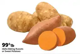 Fareway Idaho Baking Russets or Sweet Potatoes offer