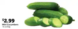 Fareway Mini Cucumbers offer