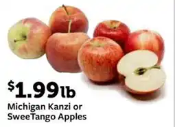 Fareway Michigan Kanzi or SweeTango Apples offer