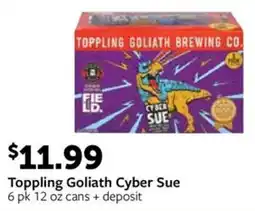 Fareway Toppling Goliath Cyber Sue offer