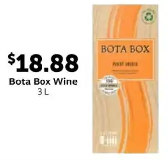 Fareway Bota Box Wine offer