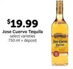 Fareway Jose Cuervo Tequila offer