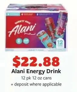 Fareway Alani Energy Drink offer