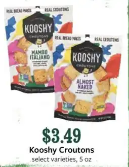 Fareway Kooshy Croutons offer