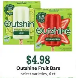 Fareway Outshine Fruit Bars offer