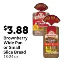 Fareway Brownberry Wide Pan or Small Slice Bread offer
