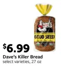 Fareway Dave's Killer Bread offer