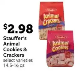 Fareway Stauffer's Animal Cookies and Crackers offer