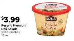Fareway Reser's Premium Deli Salads offer