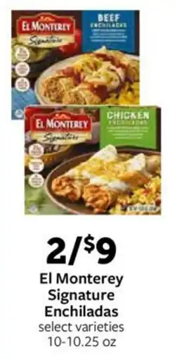 Fareway El Monterey Signature Enchiladas offer
