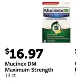Fareway Mucinex DM Maximum Strength offer