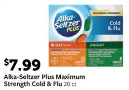 Fareway Alka-Seltzer Plus Maximum Strength Cold & Flu offer