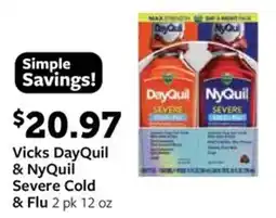 Fareway Vicks DayQuil & NyQuil Severe Cold & Flu offer