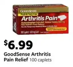 Fareway GoodSense Arthritis Pain Relief offer