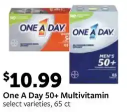 Fareway One A Day 50+ Multivitamin offer