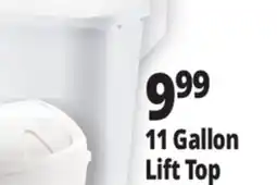 Ocean State Job Lot Sterilite Wastebasket with Lift Top offer