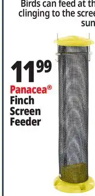 Ocean State Job Lot Panacea Finch Screen Feeder offer