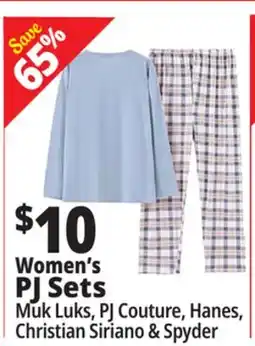 Ocean State Job Lot Women's PJ Sets offer