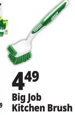 Ocean State Job Lot Big Job Kitchen Brush offer