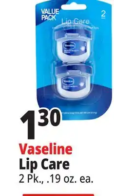 Ocean State Job Lot Vaseline Lip Care offer