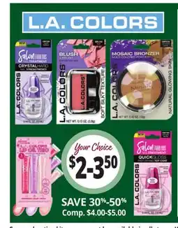 Ocean State Job Lot L.A. COLORS offer