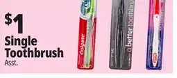 Ocean State Job Lot Single Toothbrush offer
