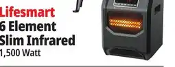 Ocean State Job Lot Lifesmart 6 Element Infrared Heater with Front Air Intake offer