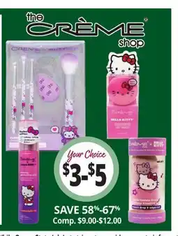 Ocean State Job Lot the CRÈME shop offer