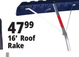 Ocean State Job Lot 16' Roof Rake offer
