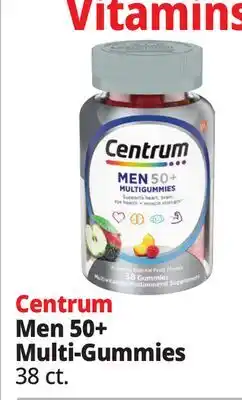 Ocean State Job Lot Centrum Men 50+ Multi-Gummies offer
