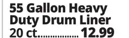 Ocean State Job Lot Rough Stuff 55 Gal Heavy-Duty Trash Bags 20 Count offer
